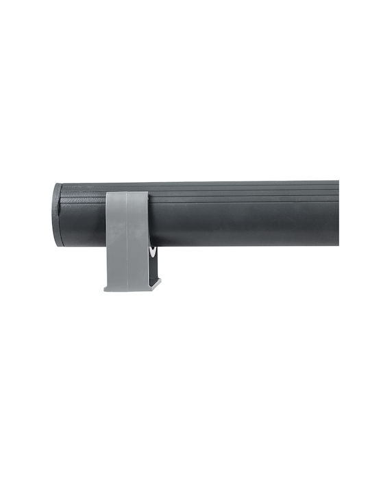 GloboStar Window-Bari Lampă De Podea Pentru Exterior LED Mașină De Spălat Pe Perete 12W RGBW IP65 Gri