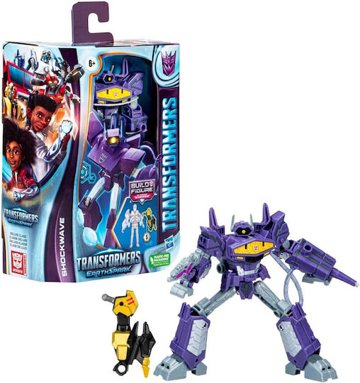 Action Figure Earthspark Shockwave Transformers for 6+ years old Years