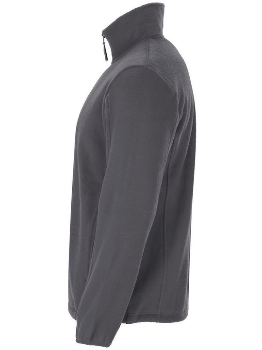 Artic Ανδρική Ζακέτα Fleece Γκρι