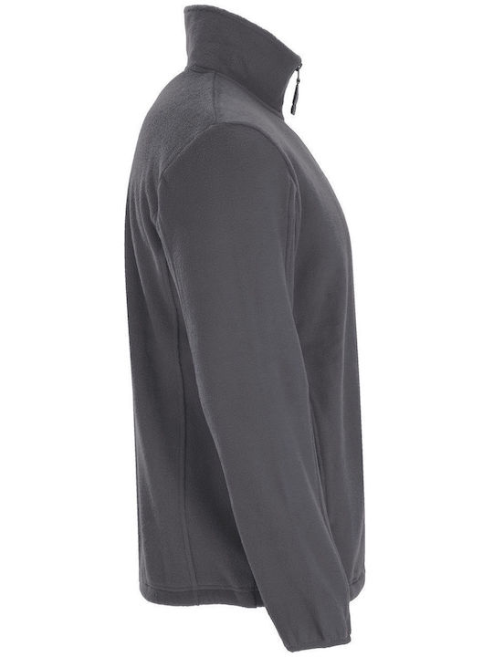 Artic Ανδρική Ζακέτα Fleece Γκρι