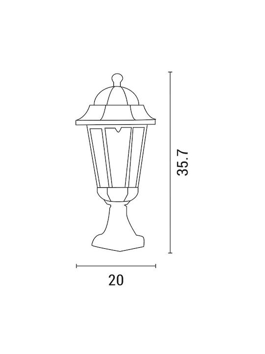 Eurolamp Фенер 12W 35.7см Eurolamp Фенер 12W 35.7см