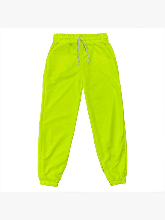 Ustyle Pantaloni de trening pentru femei cu cauciuc Verde