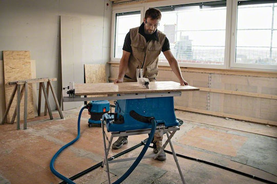 Bosch GTS 18V-216 Solo Bandsäge mit Sägeblattdurchmesser 216mm & Schnittgeschwindigkeit 4500Umdrehungen pro Minute