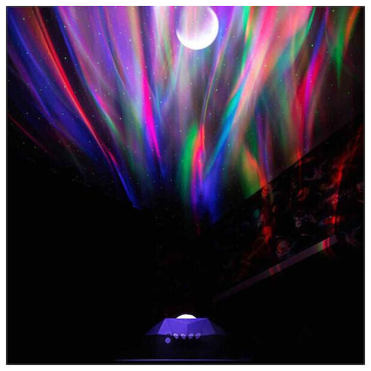 Levenhuk Παιδικό Φωτιστικό Projector AstroPlanetarium με Προβολή Αστεριών Λευκό