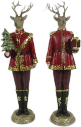 JK Home Decoration Plastic Golden Deer JK Home Decoration Plastic Golden Deer