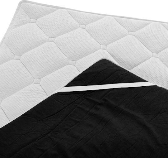 HomeMarkt Mattress Topper Semi-Double Foam with Elastic Straps 120x200x5cm