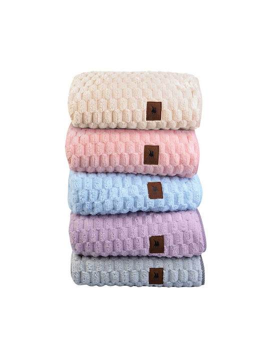 Greenwich Polo Club Blanket Cot 8835 Fleece Lilac 110x150cm