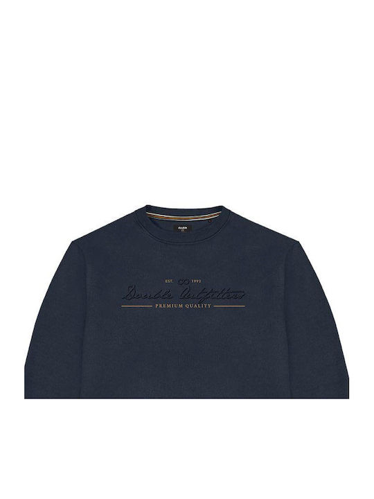 Double Men's Sweatshirt Navy Blue