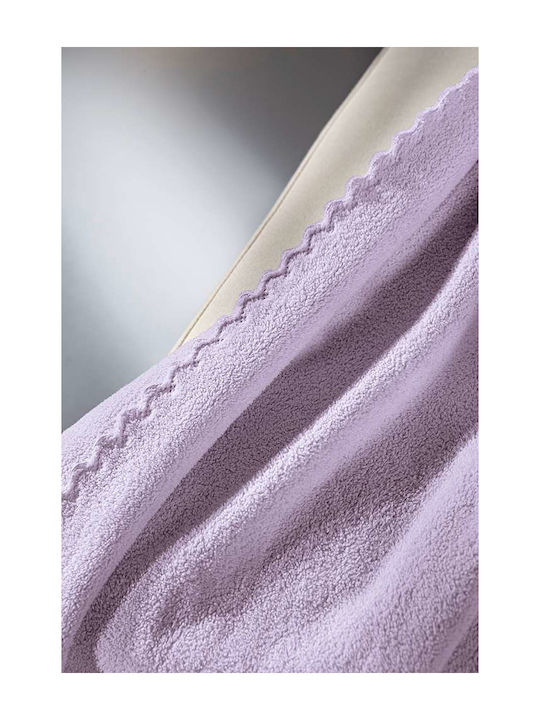 Guy Laroche Blanket Cot Train Fleece Purple 100x140cm