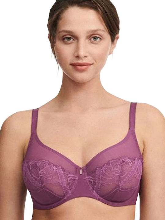 Chantelle Orangerie Bra without Padding Underwire Purple