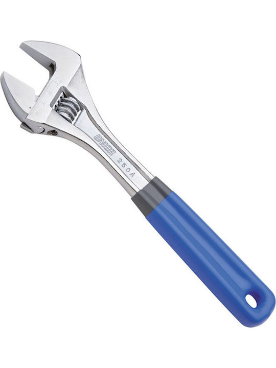 Unior French Wrench with Adjustable Opening 38mm and Anti-Slip Handle 250mm