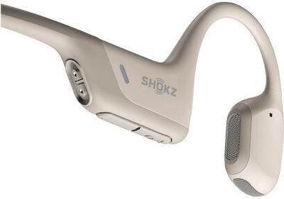 Shokz Openrun Pro Bone Conduction Bluetooth Handsfree Earphones Beige