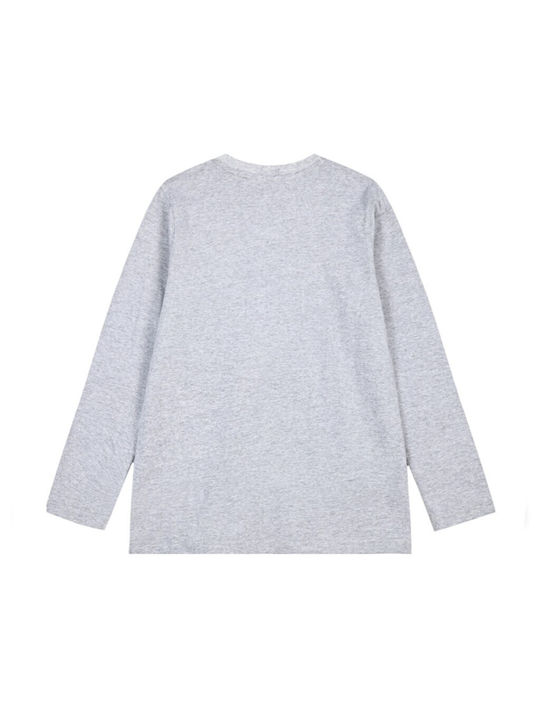 Energiers Kids Blouse Long Sleeve Gray