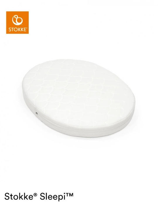 Stokke Λίκνο-Πάρκο Sleep Mini με Πλαϊνό Άνοιγμα και Ρόδες Natural