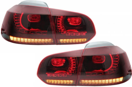 Vland Πίσω Φανάρια Led για Volkswagen Golf 08-12 4τμχ