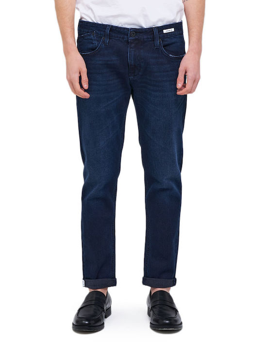 Uniform Jeans Dean Pantaloni de Bărbați din Jean în Croială Skinny Albastru