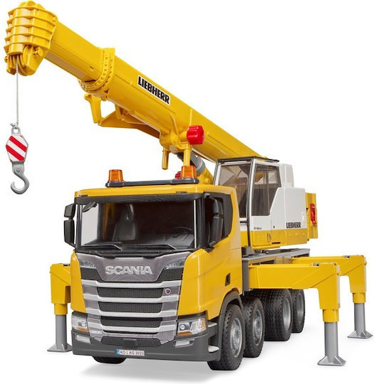Bruder Scania Super 560R Liebherr Crane 1:16 for Ages 3+