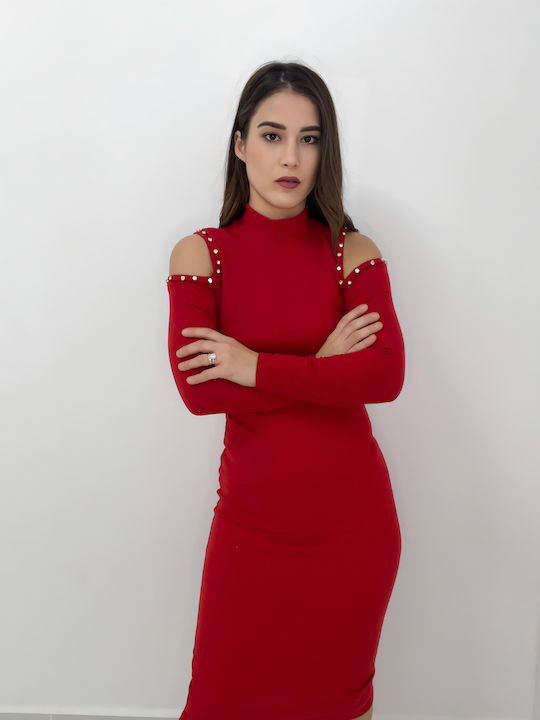 Mistix Mini Dress Red