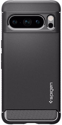 Spigen Silicone Back Cover Durable Black (Google Pixel 8 ProOnePlus 8 ProRealme 8/8 Pro)