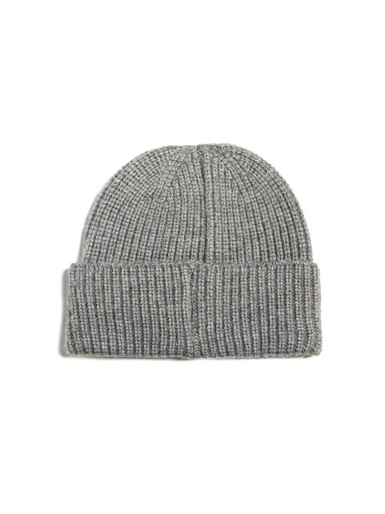 SneakerCage Ribbed Beanie Cap Gray