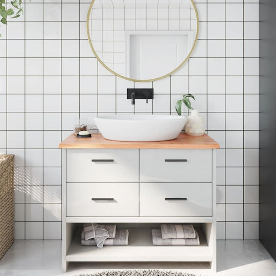 vidaXL Countertop without Sink L100xW40xH2cm Open Café