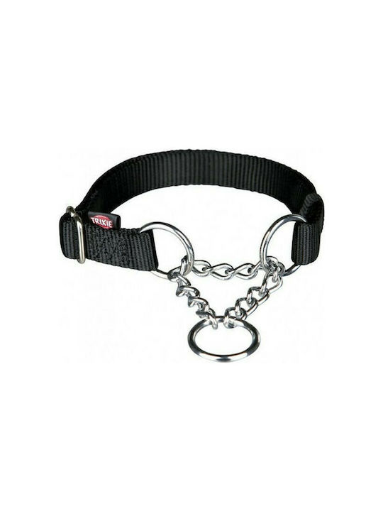 Trixie Premium Dog Choker Nylon in Black color Collar 30-40x1.5cm Nylon Black 95912