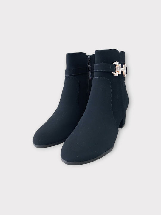 Tulipano Damen Knöchelstiefel Schwarz