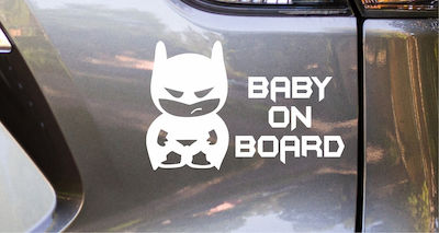 UrbanStickers Σήμα Baby on Board με Αυτοκόλλητο