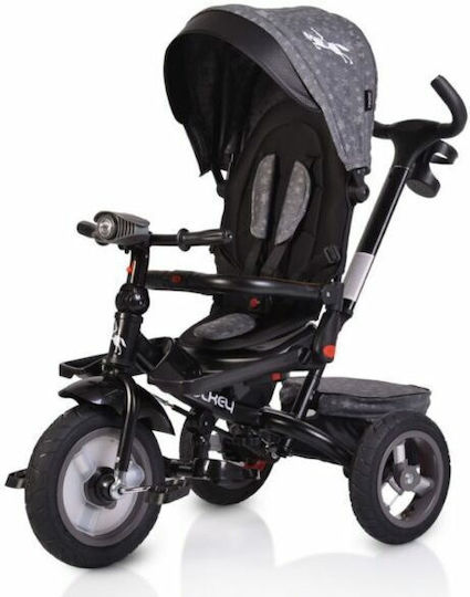 Byox Jockey with Parental Handle for Ages 1-5 Gray