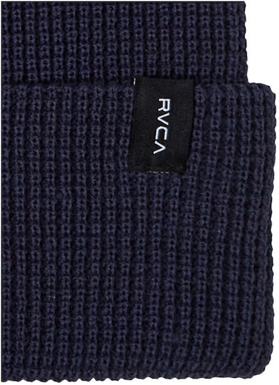 Beanie Unisex Σκούφος Πλεκτός σε Μπλε χρώμα