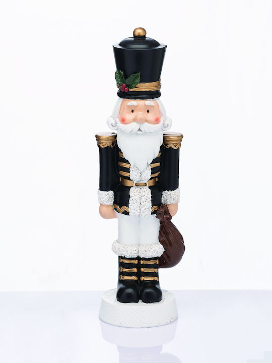 Aca Nutcracker de Crăciun Negru Înălțime 35cm.