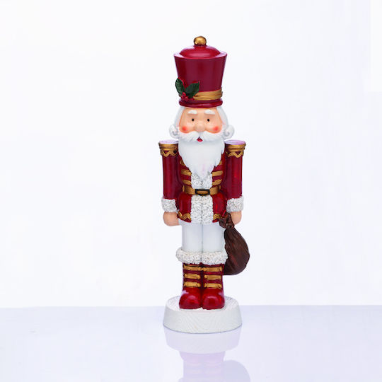 Aca Soldat Weihnachts-Nussknacker Rot Höhe 35cm.