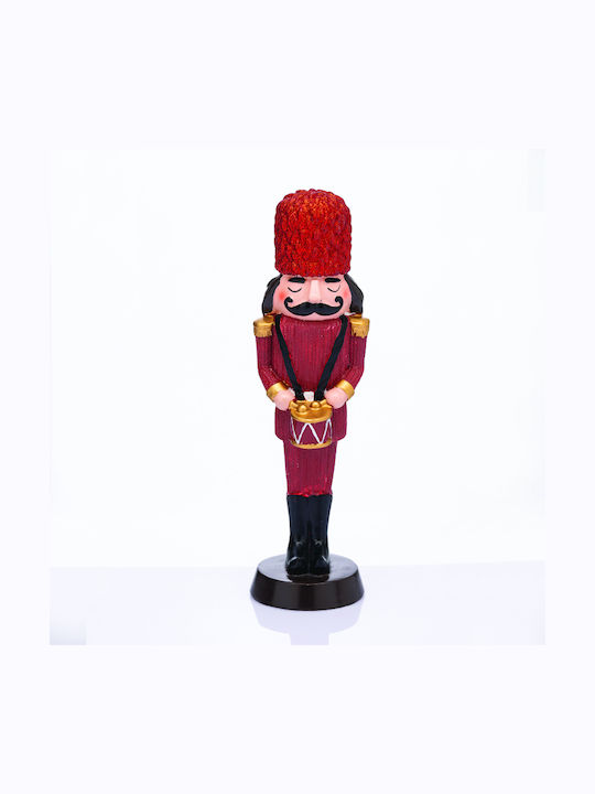 Aca Christmas Nutcracker 25cm Red