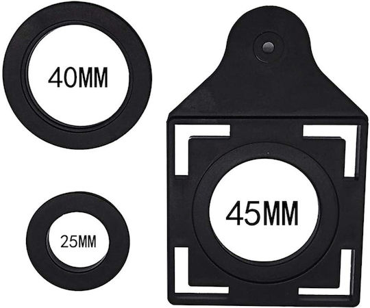 FTL6 Plastic Folding Ruler Angled