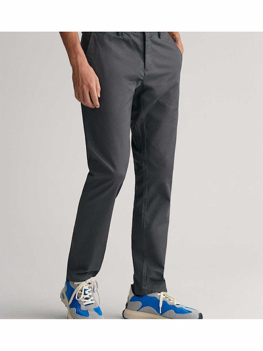 Παντελόνι Chino σε Slim Εφαρμογή Γκρι
