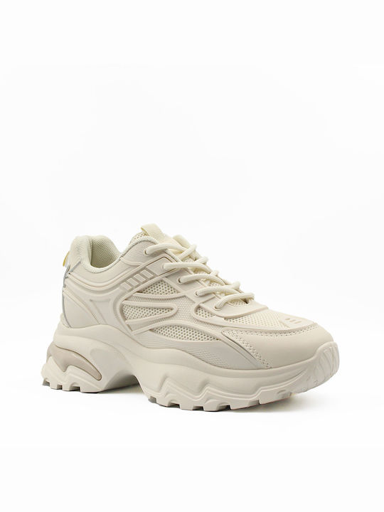 Noboo Γυναικεία Sneakers Μπεζ