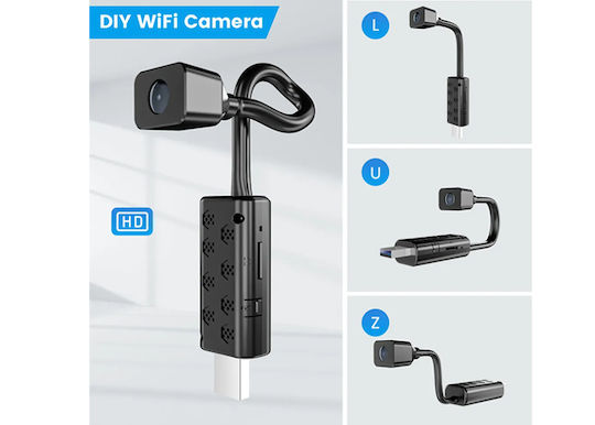 Andowl Cameră Ascunsă WiFi cu Slot pentru Card de Memorie