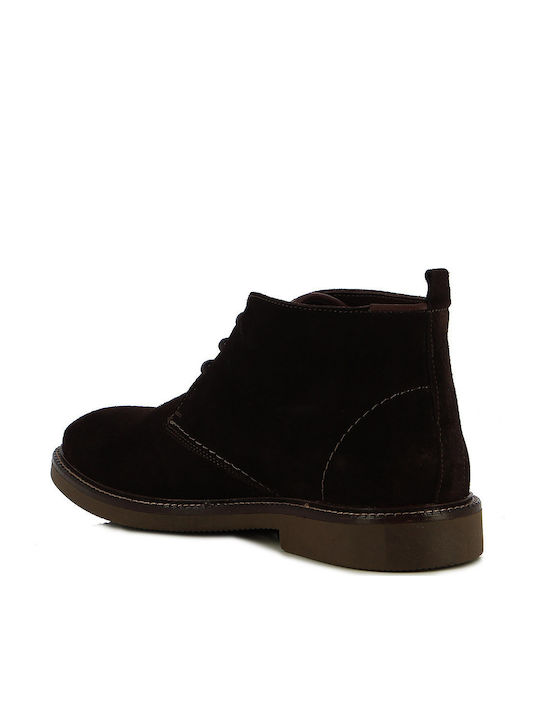 Wildleder Herrenstiefel Braun