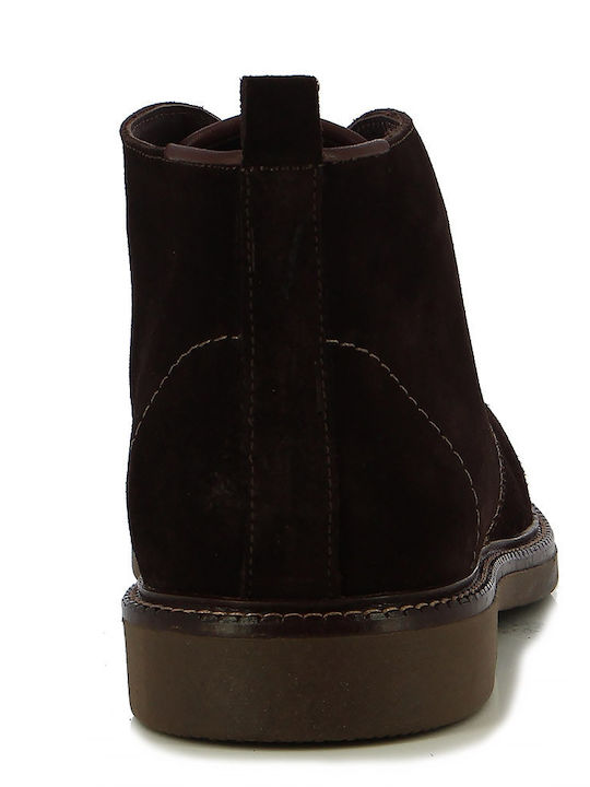 Wildleder Herrenstiefel Braun