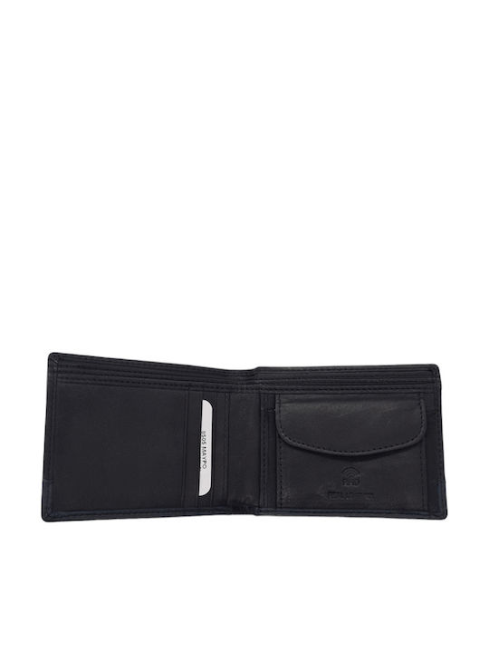 Leather Men's Wallet Classic with RFID Black