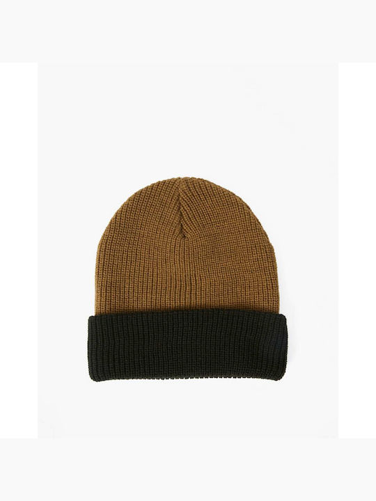 Billabong Beanie Unisex Beanie Knitted in Brown color