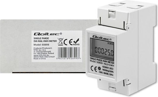 Qoltec Διπολικός Διακόπτης Ράγας 230V 60A