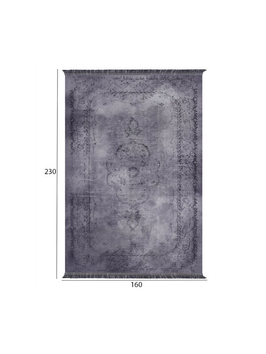 HomeMarkt Josiane Χαλί Ορθογώνιο με Κρόσια Γκρι 160x230cm