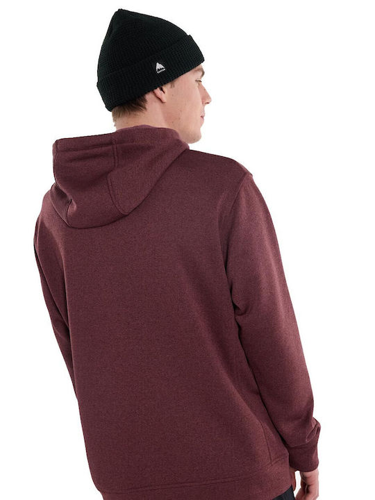 Oak Burgundy Hoodie Sweatshirt
