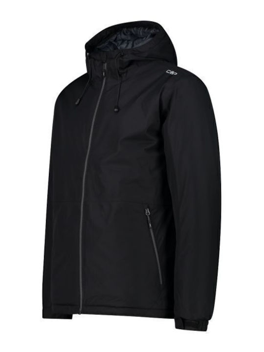 Winter Jacket Waterproof Black