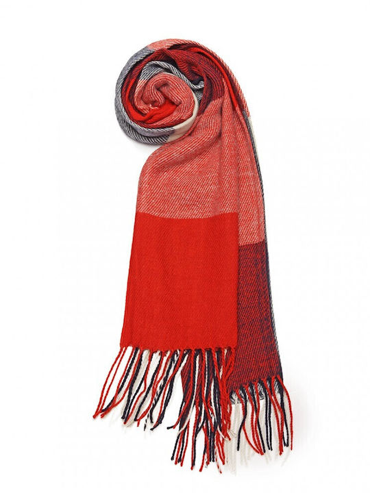 Women's Wool Scarf Red