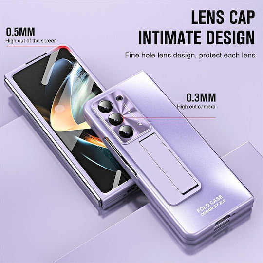 Integrated Back Cover Πλαστικό Μωβ (Galaxy Z Fold5)
