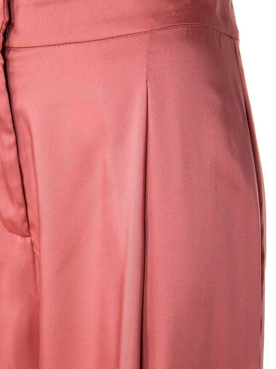 Damen Stoff Hose Rosa