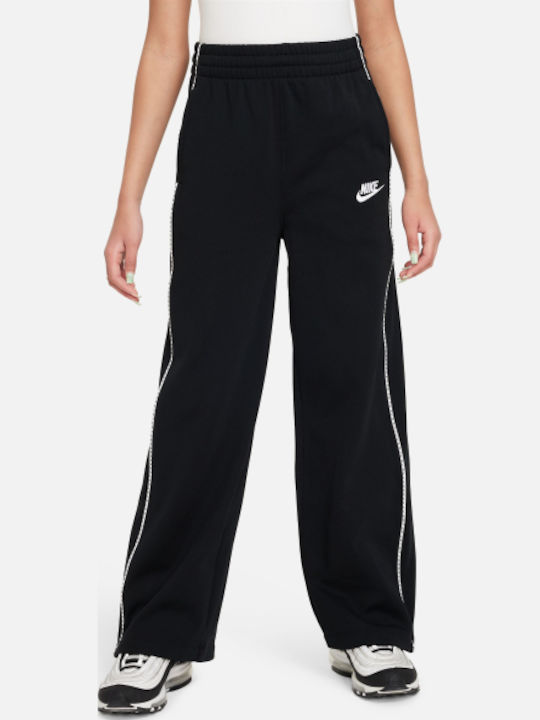 Set Trening Negru Pentru Copii 2 Bucăți Sportswear