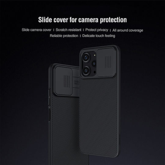 Nillkin Camshield Back Cover Πλαστικό 0.2mm Μαύρο (Xiaomi Redmi 12 4G)